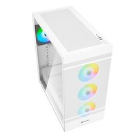 Sharkoon Rebel C50 White RGB tower behuizing - thumbnail