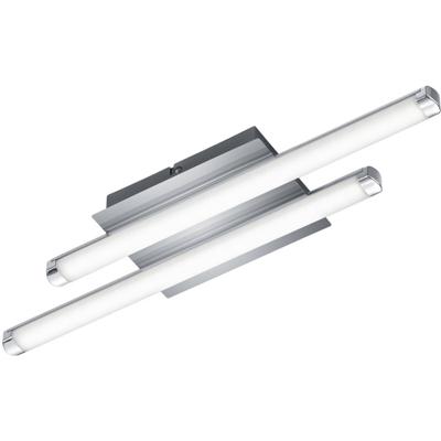 Led Plafondlamp - Plafondverlichting - Trion Staton - 8w - Warm Wit 3000k - Rechthoek - Mat Wit - Aluminium