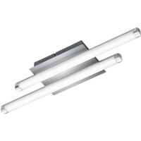 Led Plafondlamp - Plafondverlichting - Trion Staton - 8w - Warm Wit 3000k - Rechthoek - Mat Wit - Aluminium