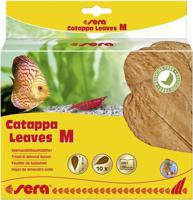 Sera Catappa Leaves M 16-20 cm - 10-Pack Natuurlijke Waterzuivering & Gezondheid voor Aquarium - thumbnail