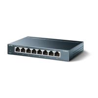 TP-Link 8-poorts Desktop Gigabit Switch, 8 10/100 / 1000M RJ45-poorten, metalen behuizing (TL-SG108)