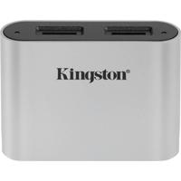 Kingston Technology USB3.2 Gen1 Workflow microSDHC/SDXC UHS-II kaartlezer met twee sleuven - thumbnail