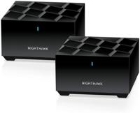 Netgear MK62-100PES netwerkextender Netwerkzender & -ontvanger 10,100,1000 Mbit/s Zwart