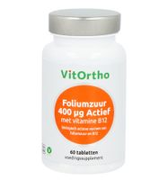 Foliumzuur 400 mcg met vitamine B12