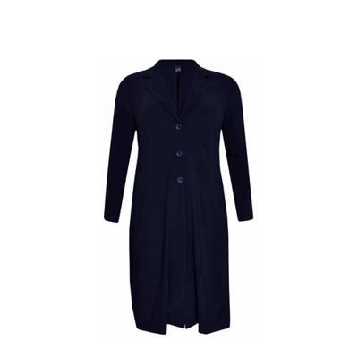 Yoek blazer donkerblauw