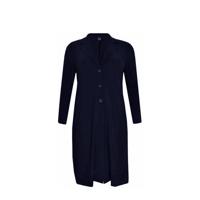 Yoek blazer donkerblauw