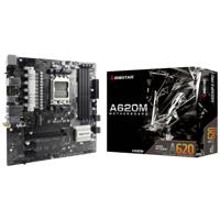 BioStar A620MP-E Pro Moederbord Socket AMD AM5 Vormfactor Micro-ATX Moederbord chipset AMD® A620 - thumbnail