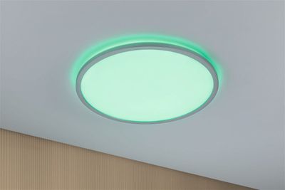 Paulmann Atria Shine 71019 LED-plafondlamp 20 W RGBW Chroom (mat)