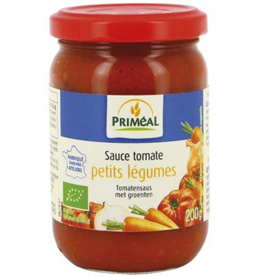 Primeal Tomatensaus Met Groenten Bio (200g) Primeal Tomatensaus Met Groenten Bio (200g)