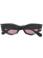 Valentino Eyewear lunettes de soleil à ornements Rockstud - Noir