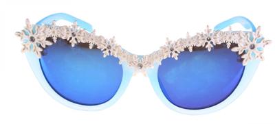 Kids Licensing zonnebril Frozen 2 vlinder cat. 3 blauw/wit Kids Licensing zonnebril Frozen 2 vlinder cat. 3 blauw/wit