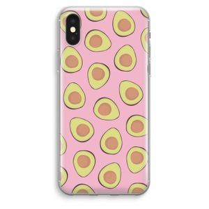 Dancing avocados: iPhone XS Max Transparant Hoesje