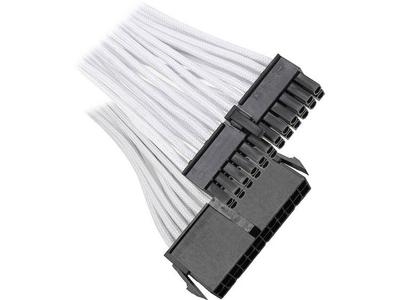 Bitfenix Stroom Verlengkabel [1x ATX-stroomstekker 24-polig - 1x ATX-stroombus 24-polig] 0.30 m Wit, Zwart