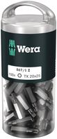 Wera 867/1 Z TORX® DIY 100, TX 10 x 25 mm (100 Bits pro Box) - 1 stuk(s) - 05072446001