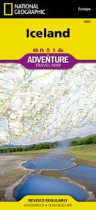 Wegenkaart - landkaart 3302 Adventure Map Iceland - IJsland | National