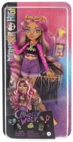 Mattel Monster High 2022 Day Out – MTHKY72 – beweegbare pop 25 cm – figuur Clawdeen Wolf Violet
