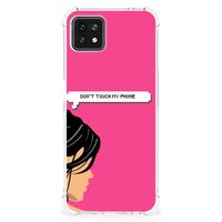 OPPO A53 5G | A73 5G Anti Shock Case Woman Don't Touch My Phone - thumbnail