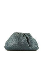 Bottega Veneta Pre-Owned pochette Pouch Ien cuir Intrecciato (années 2020) - Bleu