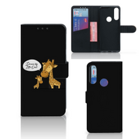 Alcatel 1S 2020 Leuk Hoesje Giraffe