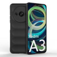 Xiaomi Redmi A3 Rugged TPU Hoesje - Zwart - thumbnail