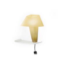 Wever & Ducre - Rever 1.1 Zwart Cable Wandlamp Geel / Wit