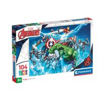 Clementoni Marvel Avengers Puzzel 104 Stukjes - thumbnail