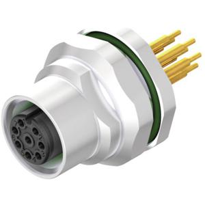 Weidmüller 2421710000 Sensor/actuator inbouwconnector M12 Aantal polen: 8 Bus, inbouw verticaal 10 stuk(s)