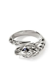 John Hardy bague Legends Naga en argent sterling