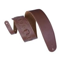 Levy's M4GFBRN Leren riem 8,9 cm bruin (UK Import)