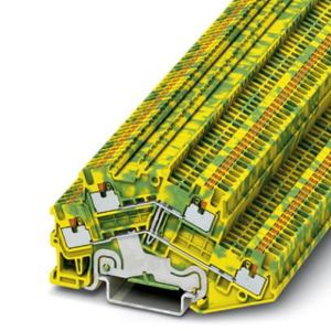 Phoenix Contact 3214673 Randaardeleidingklem 2-etages 3.5 mm Snelaansluiting Groen, Geel 50 stuk(s)