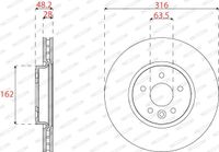 Remschijf DDF2794C - thumbnail