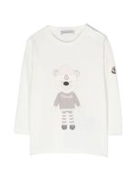 Moncler Enfant sweat à imprimé graphique - Blanc - thumbnail