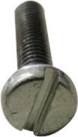 TOOLCRAFT 104169 Cilinderschroeven M3 12 mm Sleuf DIN 84 Staal Galvanisch verzinkt 200 stuk(s)