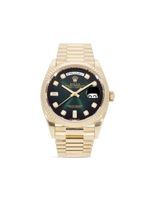 Rolex montre Day-Date 36 mm pre-owned (2019) - Vert