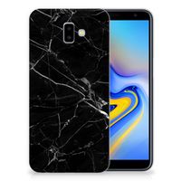 Samsung Galaxy J6 Plus (2018) TPU Siliconen Hoesje Marmer Zwart - Origineel Cadeau Vader - thumbnail