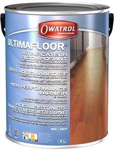 owatrol ultimafloor mat 4 ltr + verharder ufl 400 ml