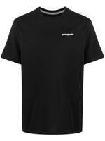 Patagonia t-shirt P-6 Responsibili-Tee® - Noir