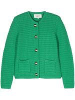 Ba&Sh cardigan Gaspard en crochet - Vert