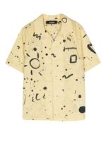 JACQUEMUS L'ENFANT chemise à motif géométrique - Jaune - thumbnail