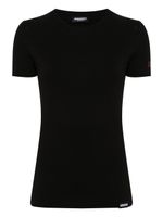 DSQUARED2 t-shirt en coton à logo imprimé - Noir