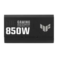 ASUS TUF Gaming 850W Gold voeding 3x PCIe, 1x 12VHPWR, Full kabelmanagement - thumbnail