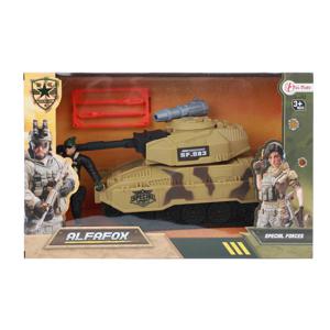 Toi Toys Alfafox Militair Speelset Tank Met Accessoires