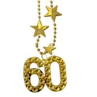 Folat - Goudkleurige Ketting 60 Jaar
