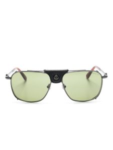 Moncler Eyewear lunettes de soleil Gatiion à monture navigateur - Noir