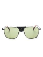 Moncler Eyewear lunettes de soleil Gatiion à monture navigateur - Noir - thumbnail