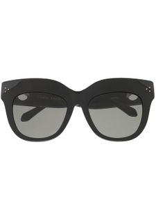 Linda Farrow lunettes de soleil à monture papillon oversize - Noir