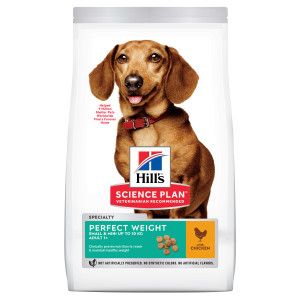 Hill&apos;s Adult Perfect Weight Small & Mini met kip hondenvoer 6 kg