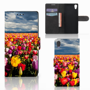 Sony Xperia XA1 Hoesje Tulpen