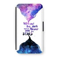 Stars quote: iPhone X Flip Hoesje