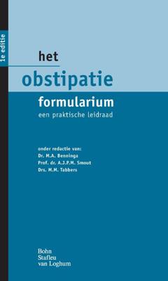 Het Obstipatie Formularium - Paperback (9789031382910)